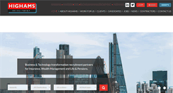 Desktop Screenshot of highams.com